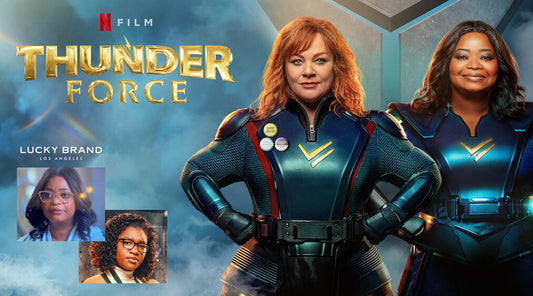 Lucky Brand featured in New Netflix Film Thunder Force